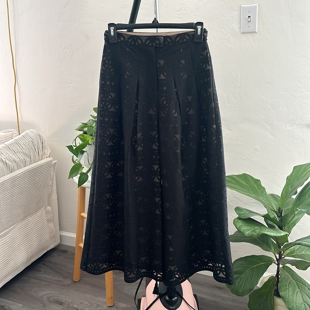 Super wide leg high waist pants